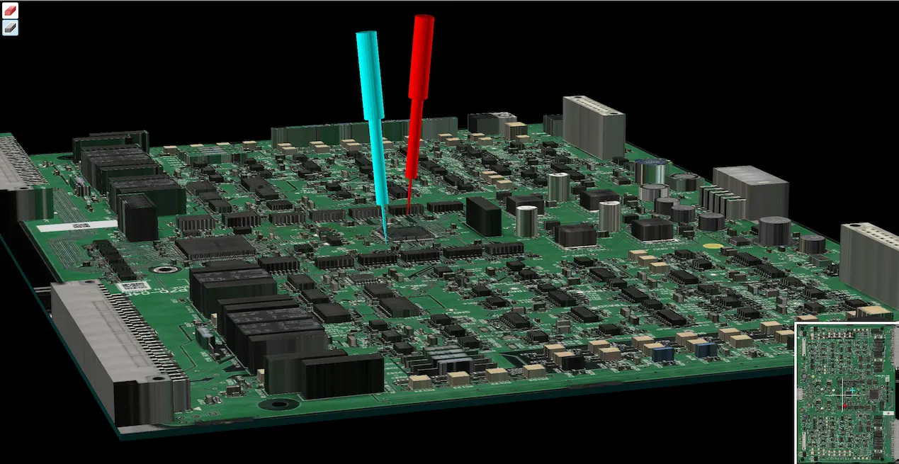 3D Real Map | Flying Probe Tester | Systech