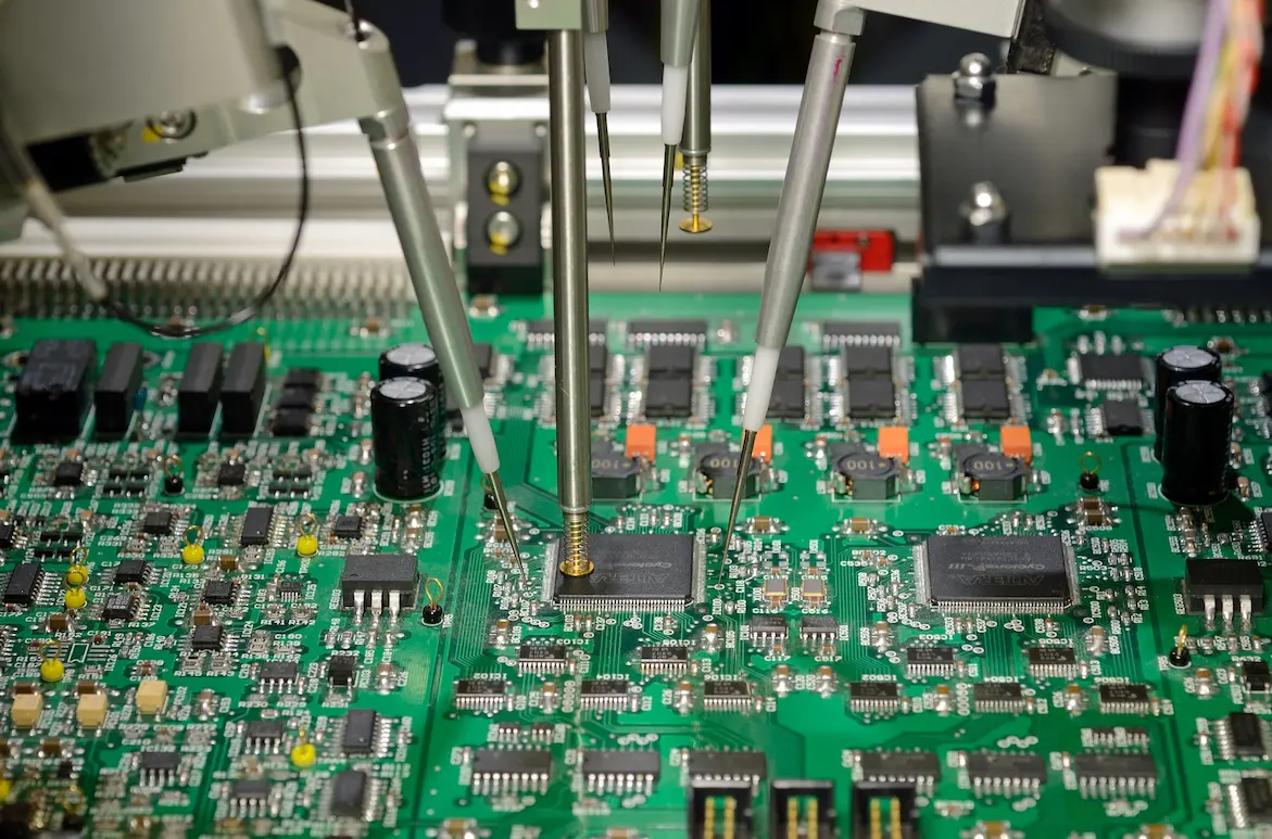 IC-Open-Testsystem | Flying Probe Tester | Systech