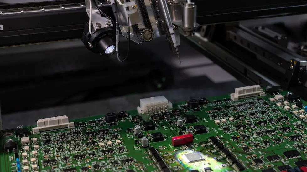 Seitliche Beleuchtung | Flying Probe Tester | Systech